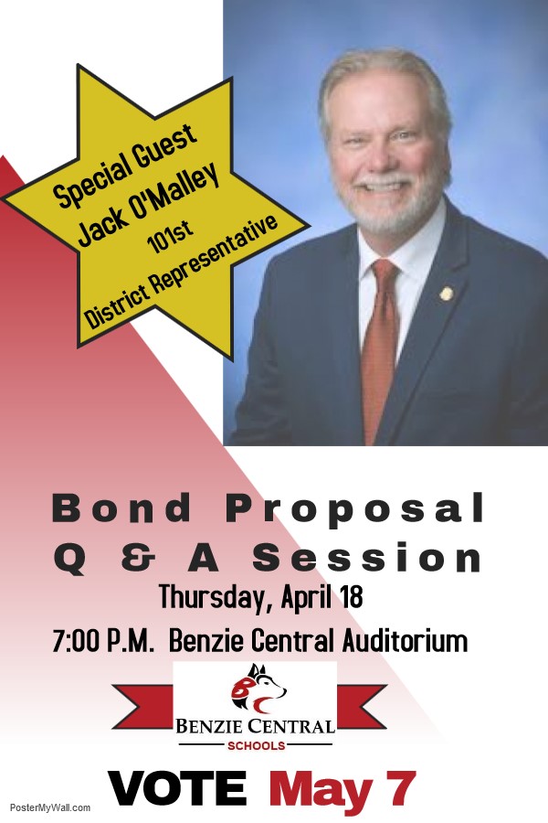 Bond Proposal May 7th 2019 Benzie Schools 4545